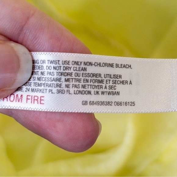 Anthropologie Saturday Sunday Size Small Kendra Neon Yellow Oversized Tunic - Picture 12 of 13